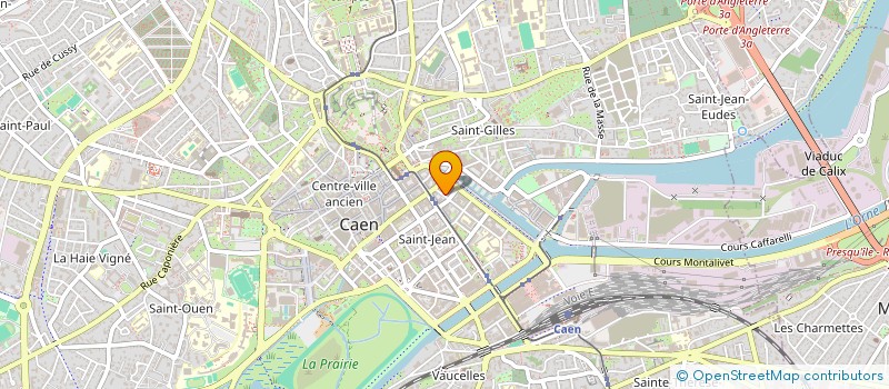 localisation de l'entreprise MADAME VIRGINIE LANGLET à CAEN