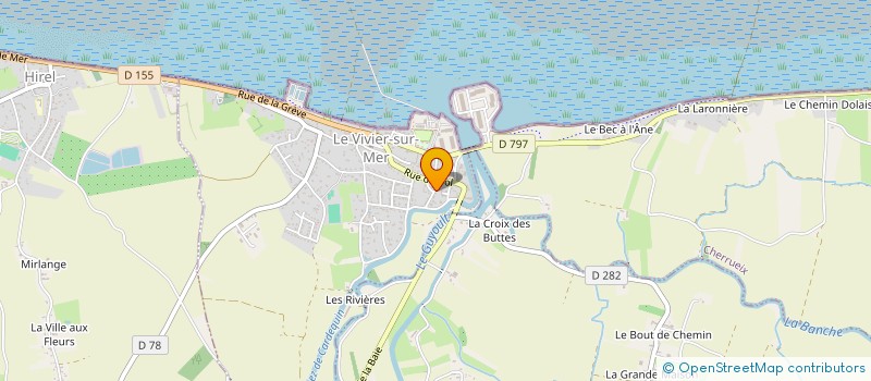 localisation de l'entreprise MADAME VIRGINIE LANOS  PORT-LOUIS