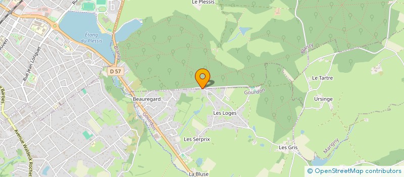 localisation de l'entreprise MADAME VIRGINIE LAOUCHEZ  GOURDON