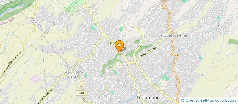 localisation de l'entreprise MADAME VIRGINIE LARREA à LE TAMPON