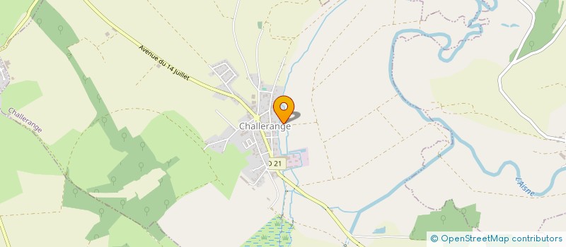 localisation de l'entreprise MADAME VIRGINIE LASSALLE  FALAISE