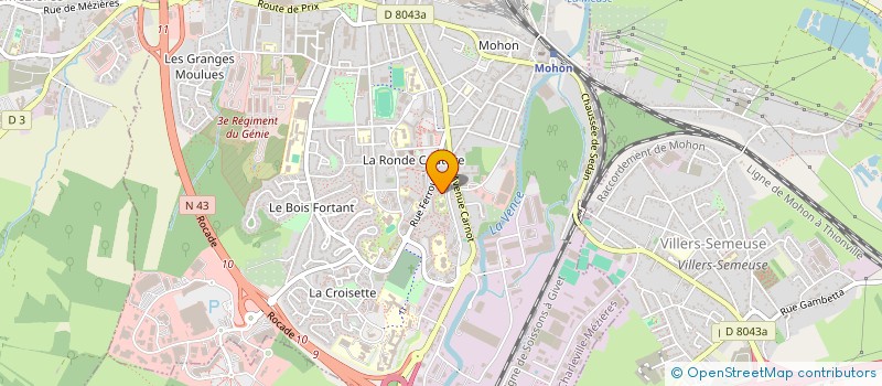 localisation de l'entreprise MADAME VIRGINIE LASSAUX à CHARLEVILLE-MEZIERES
