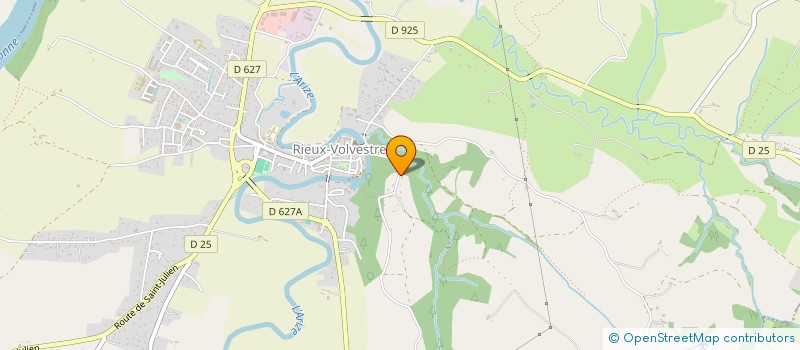 localisation de l'entreprise MADAME VIRGINIE LASSERRE  RIEUX-VOLVESTRE