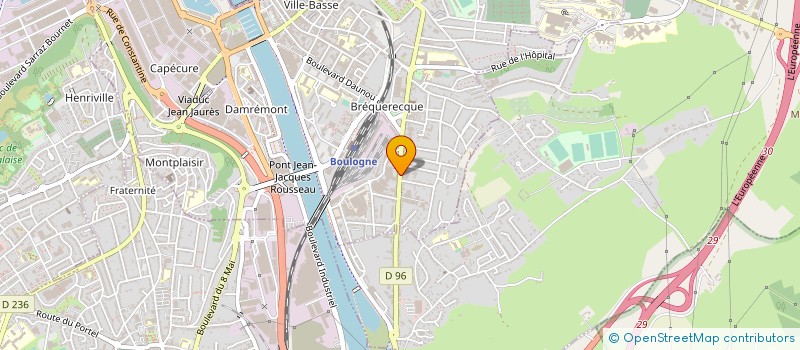 localisation de l'entreprise MADAME VIRGINIE LAUENCE JOS PREVOST à BOULOGNE-SUR-MER