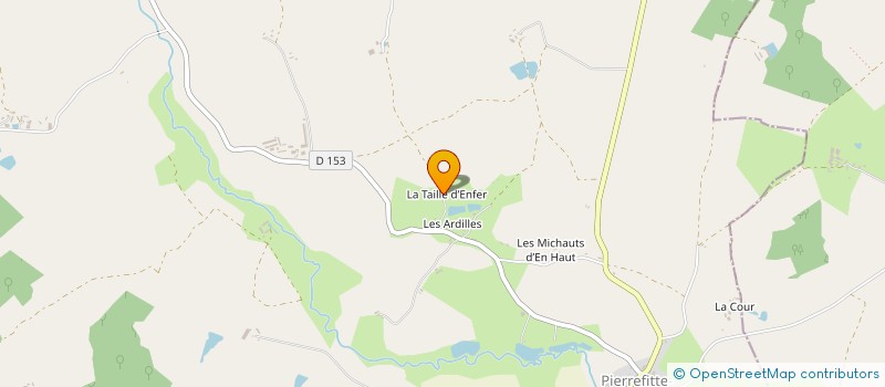 localisation de l'entreprise MADAME VIRGINIE LAVARENNE à PIERREFITTE-ES-BOIS