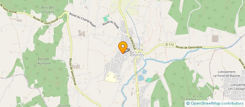 localisation de l'entreprise MADAME VIRGINIE LAYANI  PEYRINS