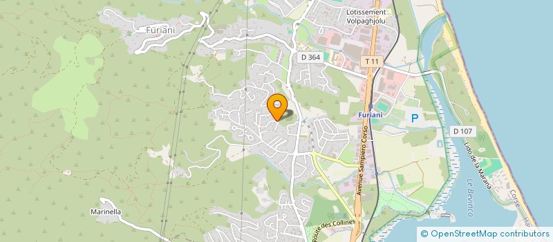 localisation de l'entreprise MADAME VIRGINIE LE BOUYONNEC  FURIANI