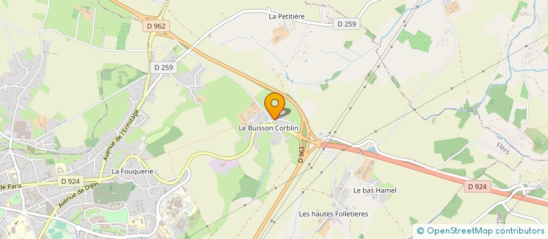 localisation de l'entreprise MADAME VIRGINIE LE BRUCHEC à FLERS