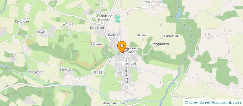 localisation de l'entreprise MADAME VIRGINIE LE CANDERF  LIMERZEL