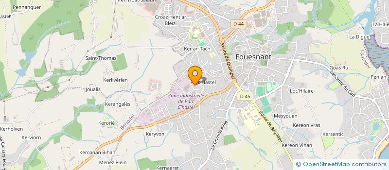 localisation de l'entreprise MADAME VIRGINIE LE CAR à FOUESNANT