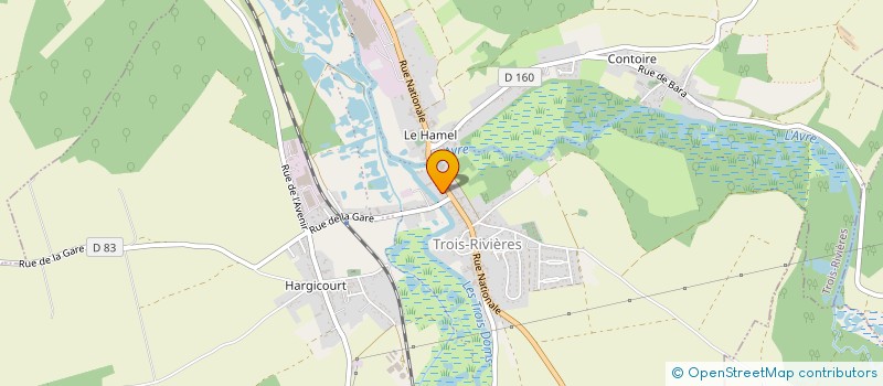 localisation de l'entreprise MADAME VIRGINIE LE GAC  TROIS-RIVIERES