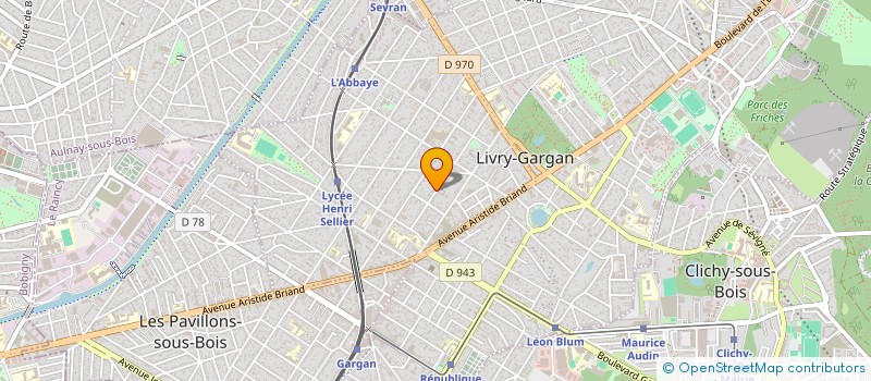 localisation de l'entreprise MADAME VIRGINIE LE GOINVEC à LIVRY-GARGAN