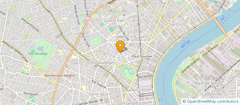 localisation de l'entreprise MADAME VIRGINIE LE GUERINEL à BORDEAUX