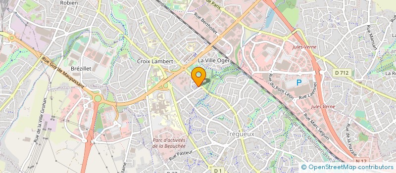 localisation de l'entreprise MADAME VIRGINIE LE MORTELLEC à SAINT-BRIEUC