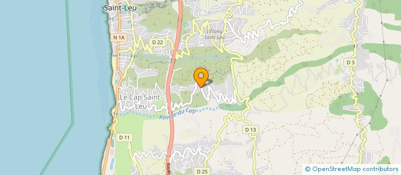 localisation de l'entreprise MADAME VIRGINIE LE QUERE  SAINT-LEU