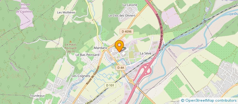 localisation de l'entreprise MADAME VIRGINIE LE ROUGE  PEYRUIS