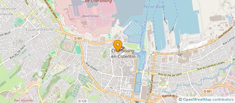 localisation de l'entreprise MADAME VIRGINIE LEBAS  BARNEVILLE-CARTERET