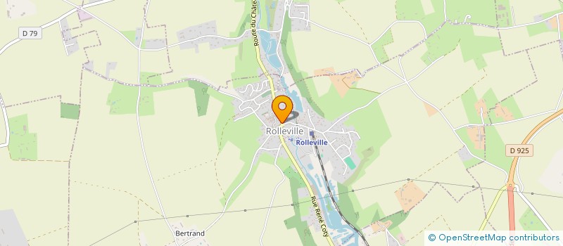 localisation de l'entreprise MADAME VIRGINIE LEBIDOIS  ROLLEVILLE