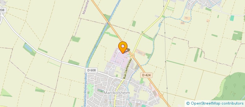 localisation de l'entreprise MADAME VIRGINIE LEBOISNE  MARCKOLSHEIM