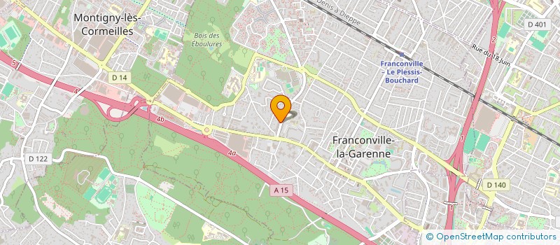 localisation de l'entreprise MADAME VIRGINIE LEBORGNE  FRANCONVILLE