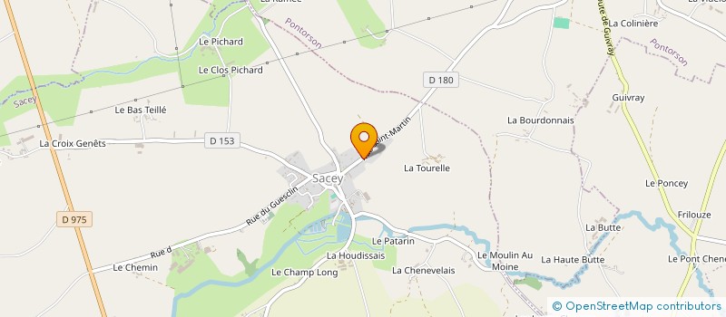 localisation de l'entreprise MADAME VIRGINIE LEBRETON  SACEY