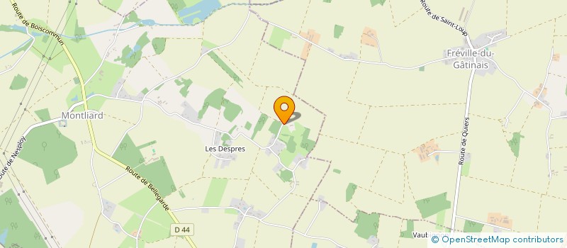 localisation de l'entreprise MADAME VIRGINIE LECATONNOUX à MONTLIARD
