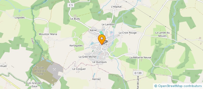 localisation de l'entreprise MADAME VIRGINIE LECOCQ  MOLAC