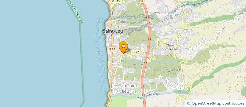 localisation de l'entreprise MADAME VIRGINIE LEDUC  SAINT-LEU