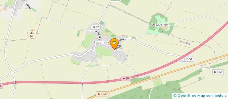 localisation de l'entreprise MADAME VIRGINIE LEFEBVRE  REVELLES