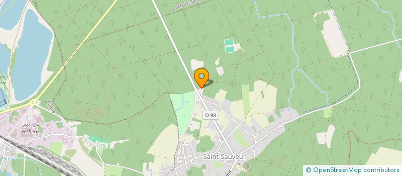 localisation de l'entreprise MADAME VIRGINIE LEGALLOIS  SAINT-SAUVEUR