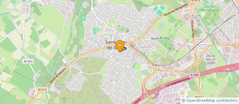 localisation de l'entreprise MADAME VIRGINIE LEGER  SAINT-JEAN-DE-VEDAS