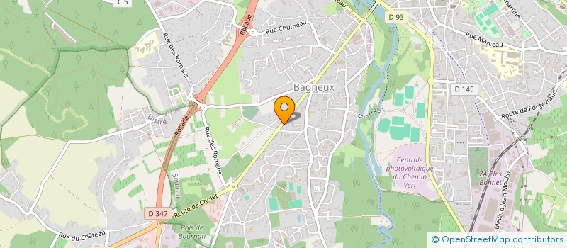 localisation de l'entreprise MADAME VIRGINIE LEHOULT  SAUMUR