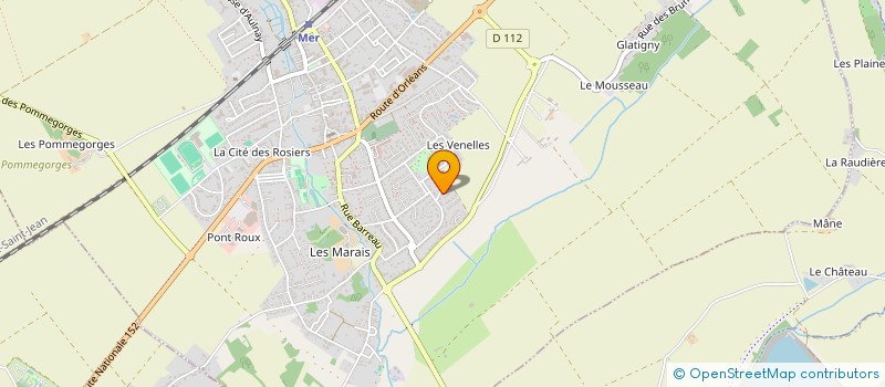 localisation de l'entreprise MADAME VIRGINIE LELEU  MER