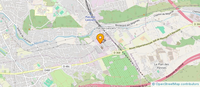 localisation de l'entreprise MADAME VIRGINIE LELIEVRE  MARIGNANE