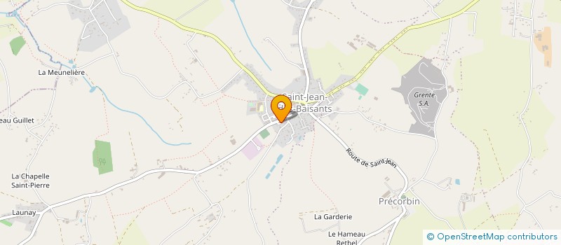 localisation de l'entreprise MADAME VIRGINIE LELOUTRE  SAINT-JEAN-D'ELLE