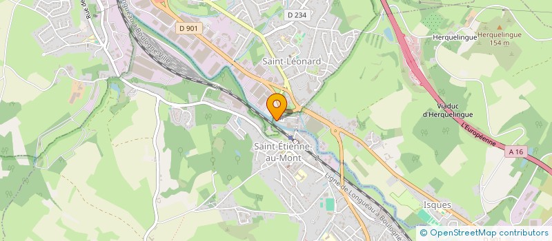 localisation de l'entreprise MADAME VIRGINIE LEMAIRE  SAINT-ETIENNE-AU-MONT