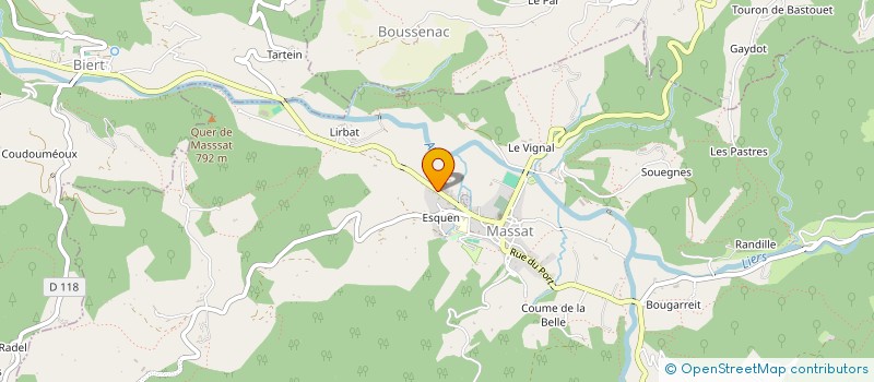 localisation de l'entreprise MADAME VIRGINIE LEMAITRE à BIERT
