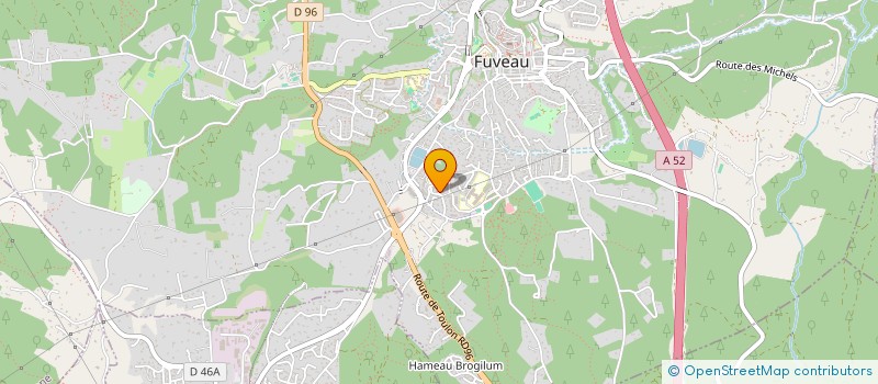 localisation de l'entreprise MADAME VIRGINIE LEMAITRE  FUVEAU