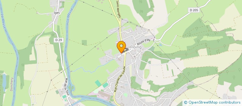 localisation de l'entreprise MADAME VIRGINIE LEMAITRE  FLOING