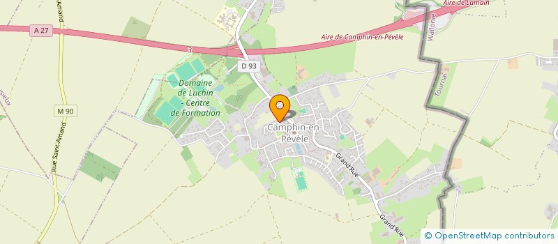 localisation de l'entreprise MADAME VIRGINIE LEMAN à CAMPHIN-EN-PEVELE
