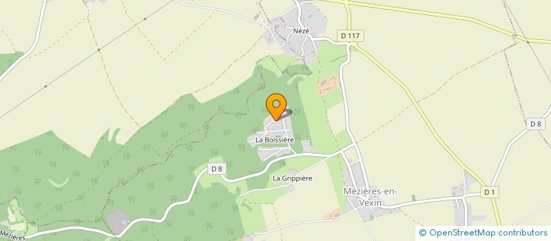 localisation de l'entreprise MADAME VIRGINIE LEMOR  MEZIERES-EN-VEXIN