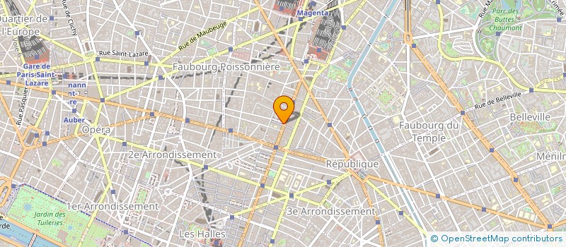 localisation de l'entreprise MADAME VIRGINIE LEMPEREUR  PARIS