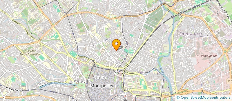 localisation de l'entreprise MADAME VIRGINIE LENART  MONTPELLIER