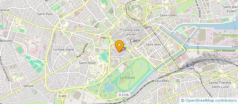 localisation de l'entreprise MADAME VIRGINIE LEPARGNEUR à CAEN