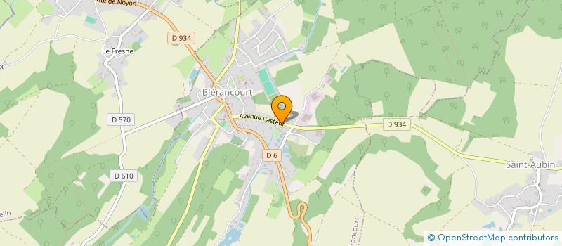 localisation de l'entreprise MADAME VIRGINIE LEPAUL  BLERANCOURT