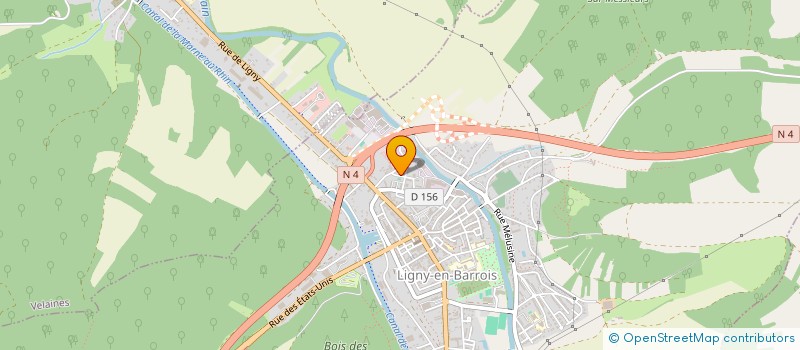 localisation de l'entreprise MADAME VIRGINIE LEPELLETIER à LIGNY-EN-BARROIS