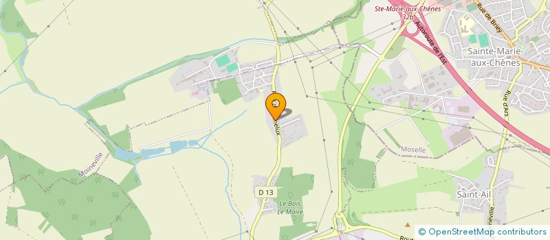 localisation de l'entreprise MADAME VIRGINIE LEROY  BATILLY