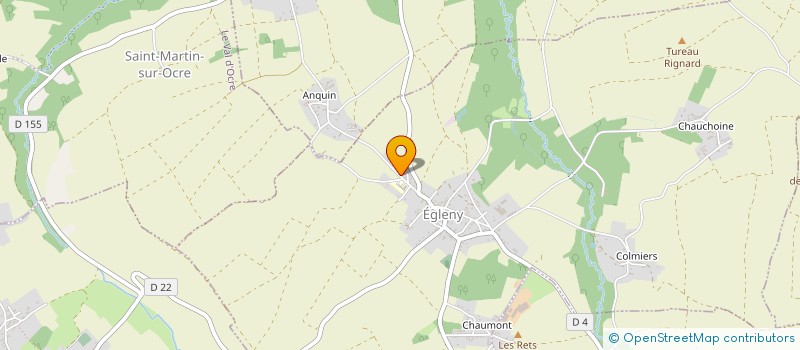 localisation de l'entreprise MADAME VIRGINIE LESAUNIER  EGLENY