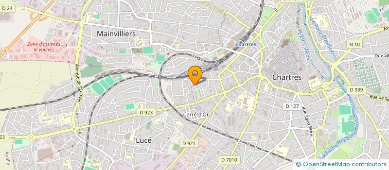 localisation de l'entreprise MADAME VIRGINIE LESIEUR à CHARTRES