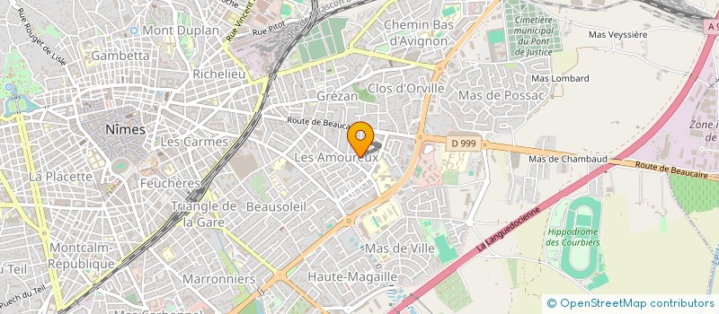 localisation de l'entreprise MADAME VIRGINIE LEVEQUE à NIMES